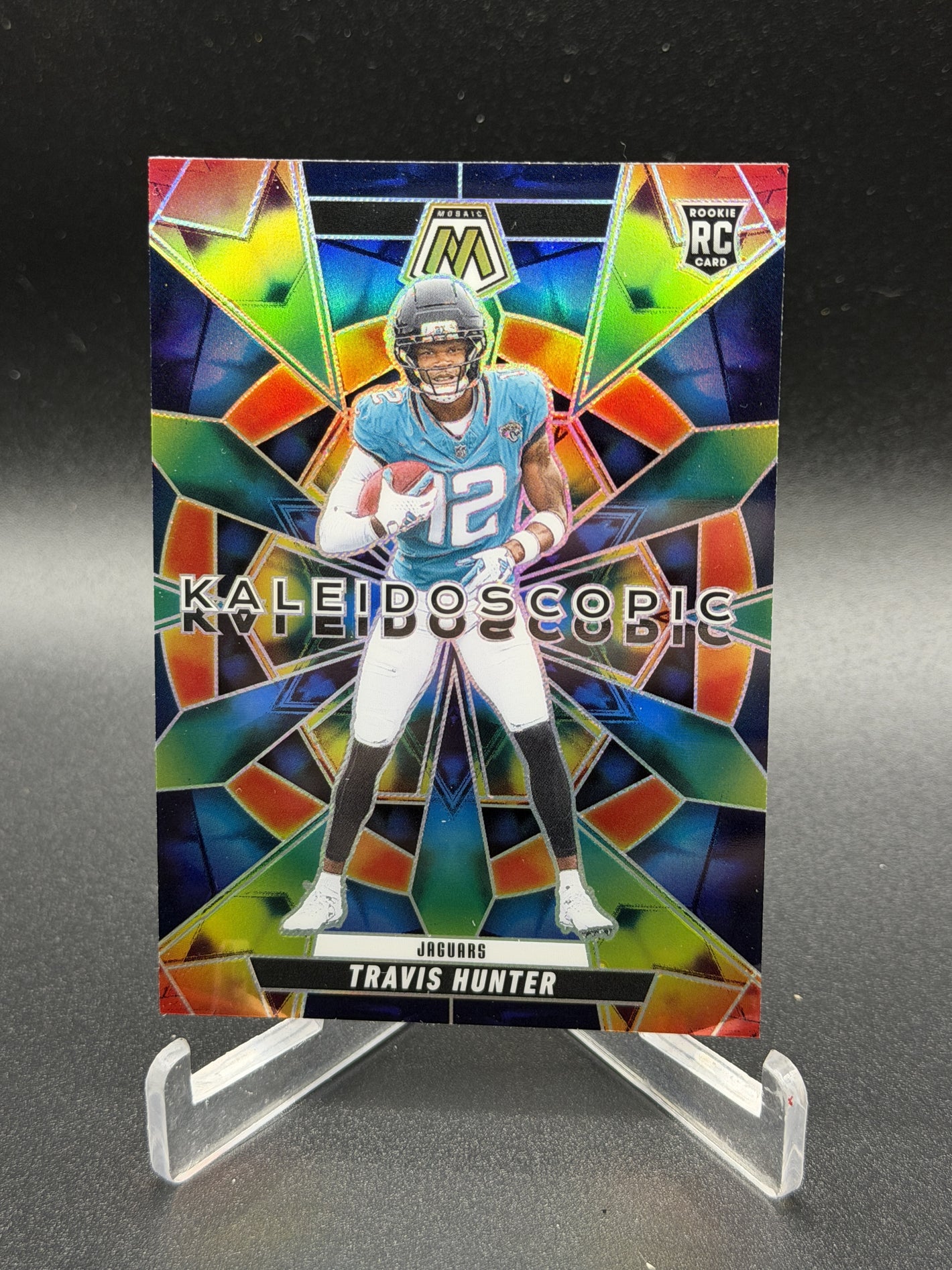 2025 Panini Mosaic #12 Travis Hunter Rookie RC Kaleidoscopic