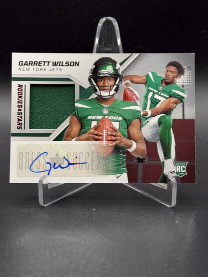 2022 Panini Rookies & Stars #DS-GW Garrett Wilson Dress for Success Auto /99