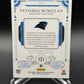 2025 National Treasures #6 Tetairoa McMillan Rookie Dual Materials Gold #/35