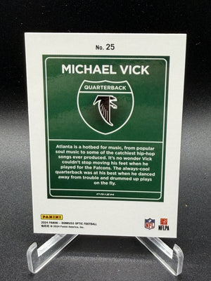2024 Donruss Optic #25 Michael Vick Downtown!