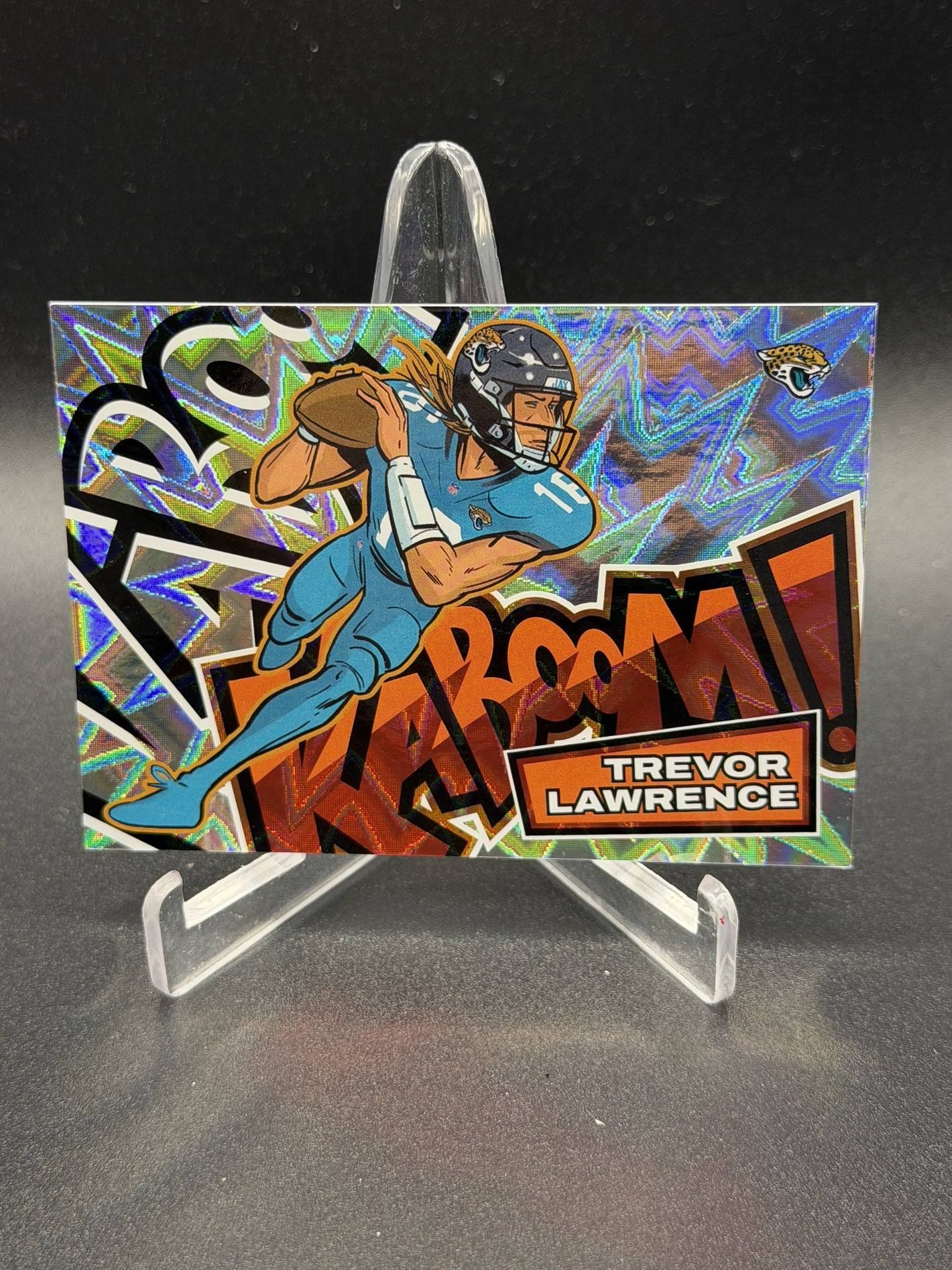 2025 Panini Absolute #6 Trevor Lawrence Kaboom! Horizontal