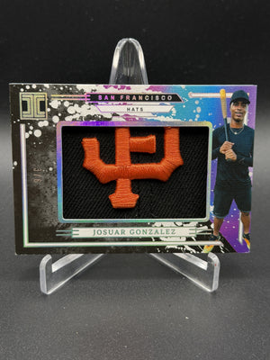 2025 Impeccable #IJP-JG Josuar Gonzalez Impeccable Jumbo Patches Hats /6