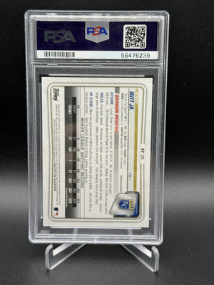 2020 Bowman #BP-25 Bobby Witt Jr. 1st Prospects PSA 10