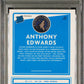 2020-21 Donruss Optic #151 Anthony Edwards Rated Rookie Fanatics PSA 9
