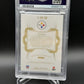 2020 Panini Flawless #DPA-TJW T.J. Watt Dual Patch Autographs PSA 9 #/25