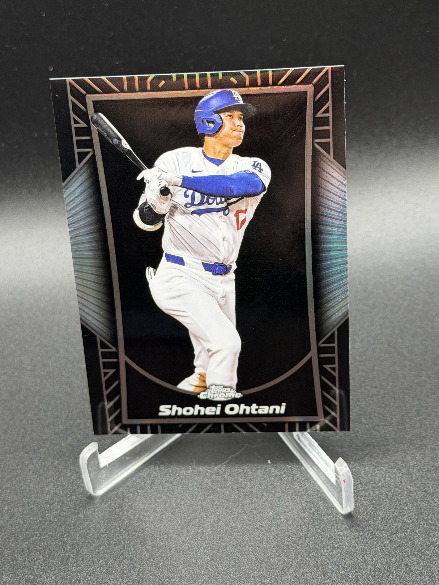 2025 Topps Chrome #SE-1 Shohei Ohtani Shadow Etch