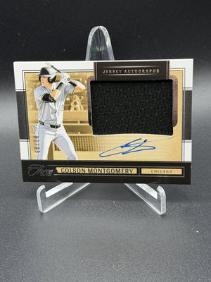 2025 Panini Three and Two #JA-CM Colson Montgomery Jersey Autographs #/99