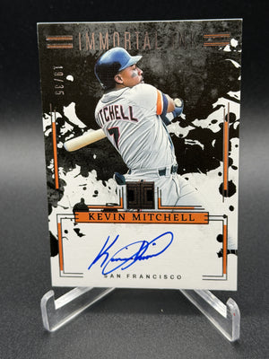 2025 Panini Impeccable #II-KM Kevin Mitchell Immortal Ink #/35