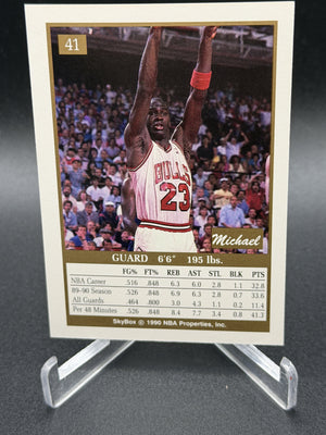 1990-91 SkyBox #41 Michael Jordan Prototype