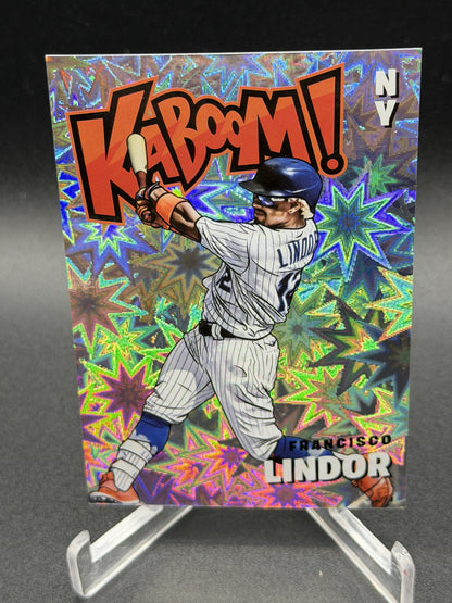 2022 Panini Absolute #K-FL Francisco Lindor Kaboom
