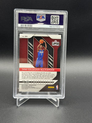 2018-19 Panini Prizm #184 Shai Gilgeous-Alexander PSA 9