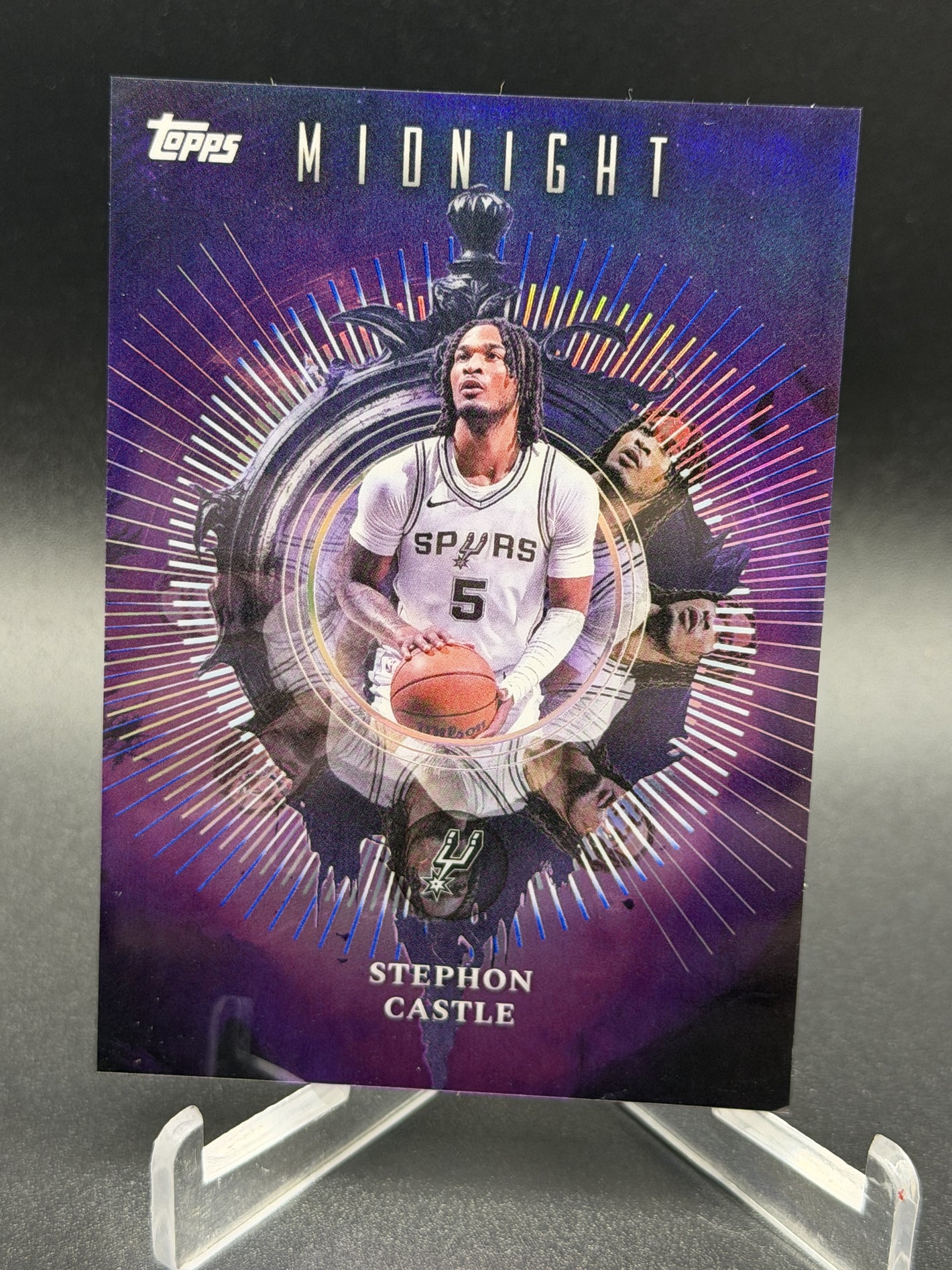 2025-26 Topps Midnight #IN-1 Stephon Castle Insomnia