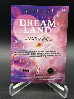 2025-26 Topps Midnight #DL-2 Kevin Durant Dreamland