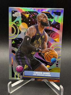 2025-26 Topps Chrome Cosmic #157 Lebron James Refractors
