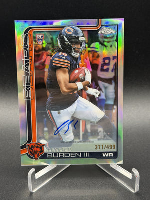 2025 Topps Chrome #RA-LB Luther Burden III Rookie Auto Refractor /499