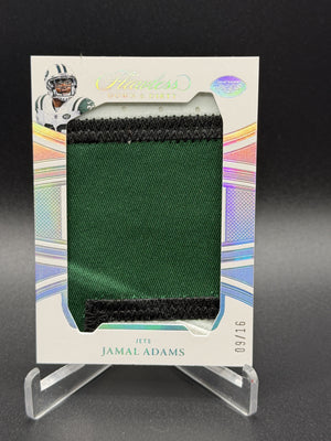 2025 Panini Flawless #6 Jamal Adams Down and Dirty Prime #/16