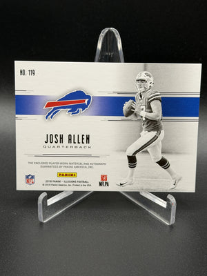 2018 Panini Illusions #119 Josh Allen #/199