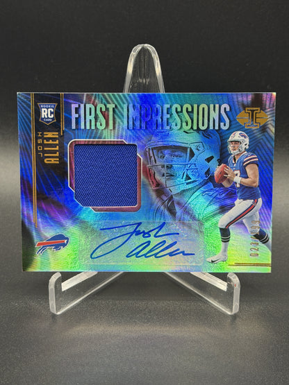 2018 Panini Illusions #119 Josh Allen #/199