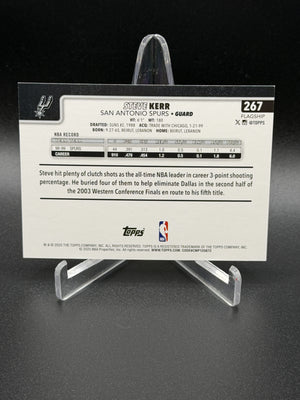 2025-26 Topps #267 Steve Kerr Crackleboard Gold #/50