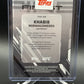 2025 Topps Finest UFC Khabib Nurmagomedov Auto Black Refractor /25