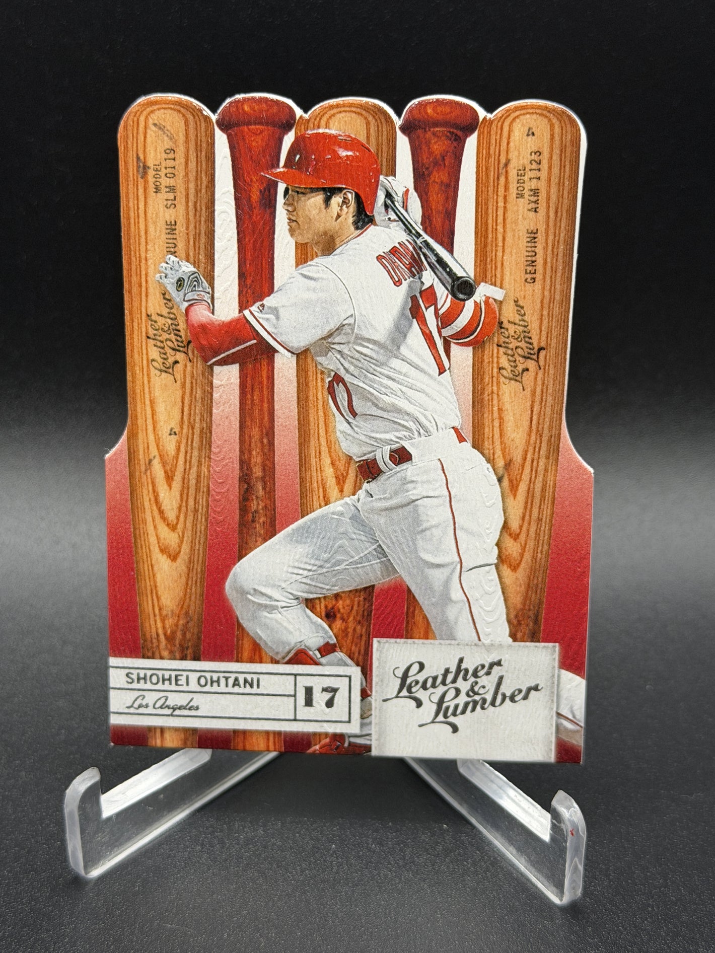 2019 Panini Leather & Lumber #81 Shohei Ohtani Die Cut