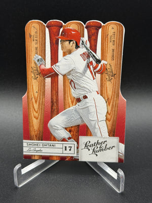 2019 Panini Leather & Lumber #81 Shohei Ohtani Die Cut