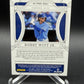 2022 National Treasures #PMS-BWJ Bobby Witt Jr. Penmanship Materials Auto /99