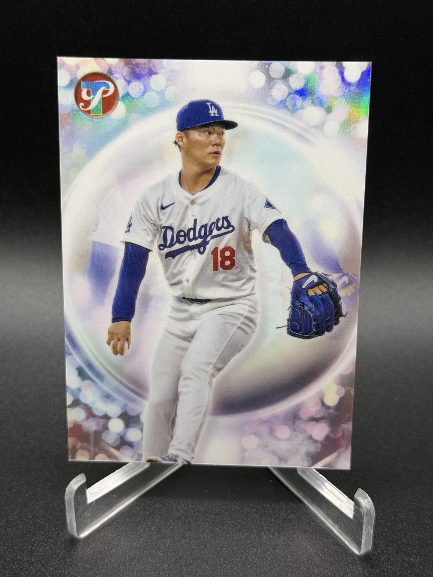 2025 Topps Pristine #PE-1 Yoshinobu Yamamoto Pearlescent