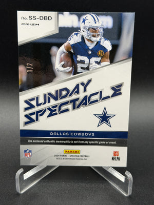 2024 Panini Spectra #SS-DBD DaRon Bland Sunday Spectacle Nebula #/2