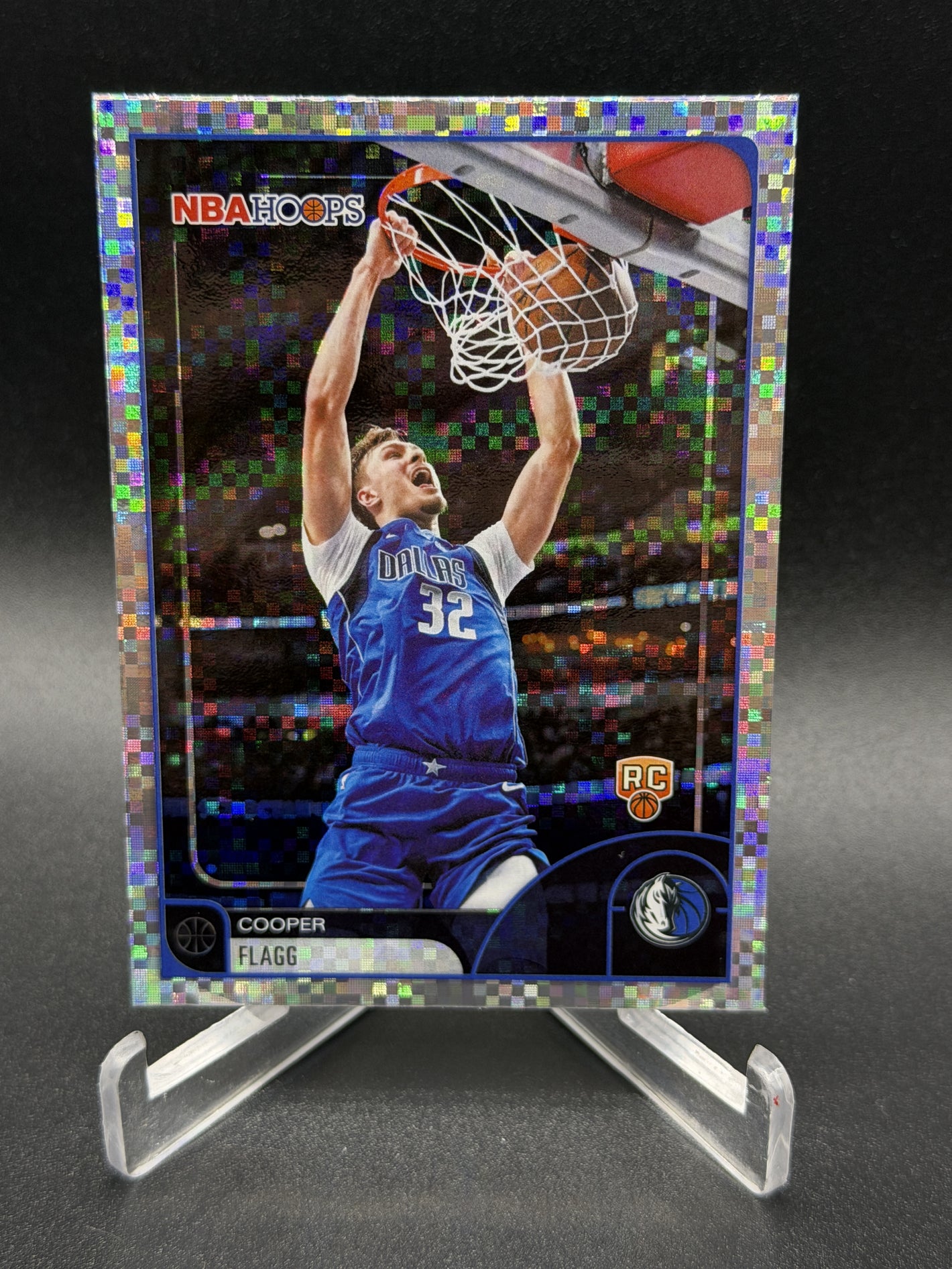 2025-26 Hoops #35 Cooper Flagg Rookie RC X-Fractor