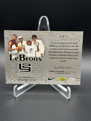2006-07 Upper Deck #LM-3 LeBron James The LeBrons Threads