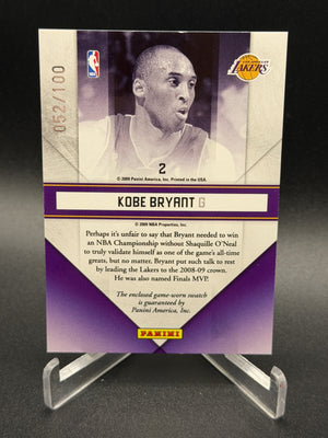 2009-10 Panini Prestige #2 Kobe Bryant Stars of the NBA Materials #/100