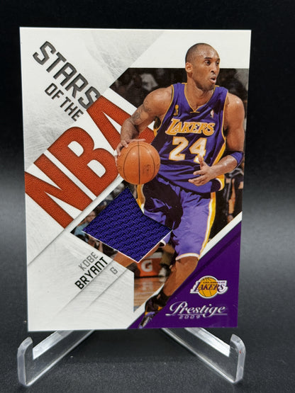 2009-10 Panini Prestige #2 Kobe Bryant Stars of the NBA Materials #/100