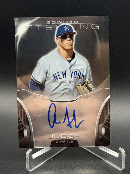 2013 Bowman Sterling #BSAP-AJ Aaron Judge Prospect Autographs
