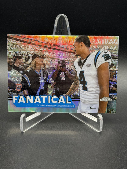 2025 Topps Chrome #FF-3 Tetairoa McMillan Fanatical