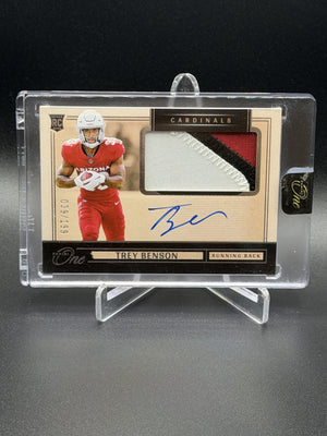 2024 Panini One #18 Trey Benson Patch Auto /199