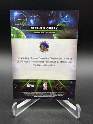2025-26 Topps Chrome Cosmic #PPS-3 Stephen Curry Planetary Pursuit Sun #2