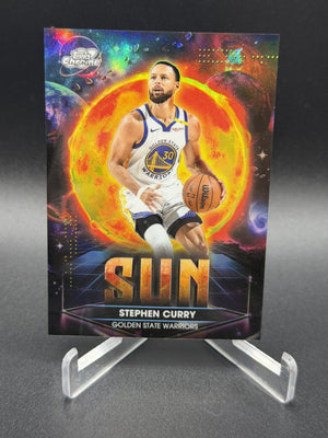 2025-26 Topps Chrome Cosmic #PPS-3 Stephen Curry Planetary Pursuit Sun #2