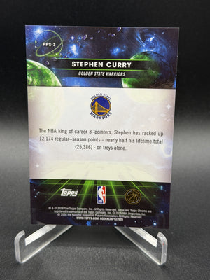 2025-26 Topps Chrome Cosmic #PPS-3 Stephen Curry Planetary Pursuit Sun #1