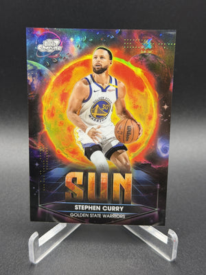2025-26 Topps Chrome Cosmic #PPS-3 Stephen Curry Planetary Pursuit Sun #1