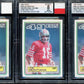 “Montana Collection" – BGS/BAS Graded Cards & Autographs of Joe Montana – (1) Card Per Box