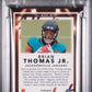 2024 Panini Spectra #AOL-BTJ Brian Thomas Jr. Rookie RC All of the Lights PSA 9