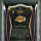 2020-21 Panini Select #113 LeBron James Blue Prizms Die Cut PSA 10 #/249
