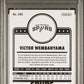 2023-24 Hoops #298 Victor Wembanyama Rookie RC PSA 10