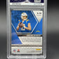 2020 Panini Mosaic #204 Justin Herbert Prizm Reactive Orange PSA 10