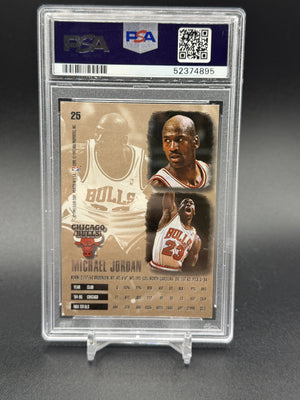 1995-96 Ultra #25 Michael Jordan PSA 10