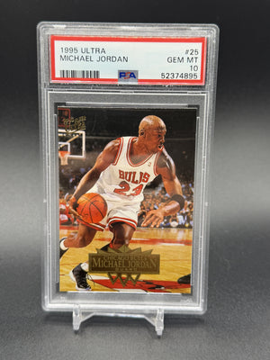 1995-96 Ultra #25 Michael Jordan PSA 10