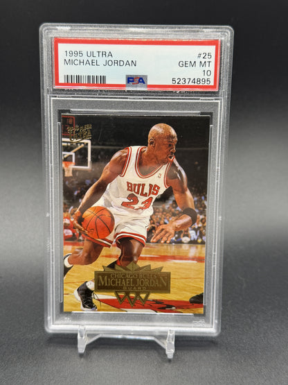 1995-96 Ultra #25 Michael Jordan PSA 10