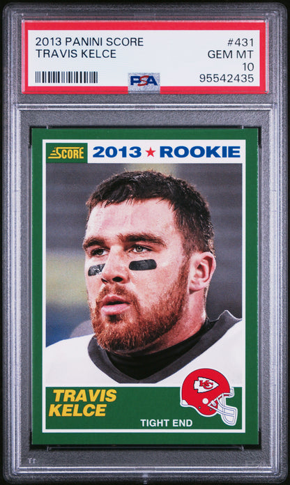 2013 Score #431 Travis Kelce PSA 10