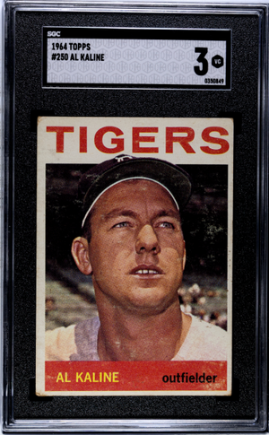 1964 Topps #250 Al Kaline SGC 3